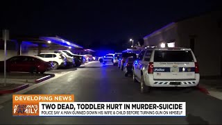 2 dead, baby hurt in west Phoenix murder-suicide