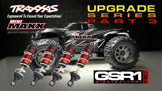 Traxxas Mini Maxx Upgrade Series Part 3 GTR Shocks 10765 Red