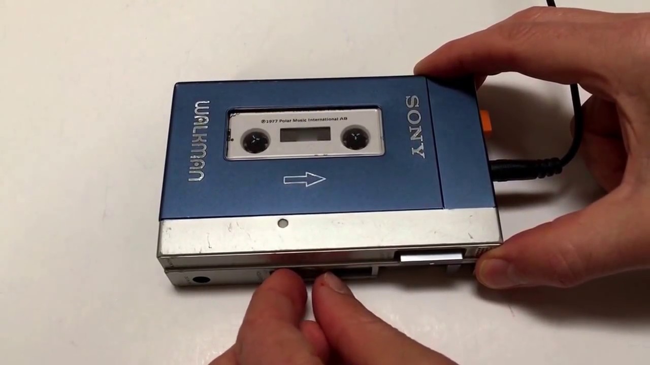 Vintage Sony WALKMAN Cassette Player TPS-L2 - YouTube