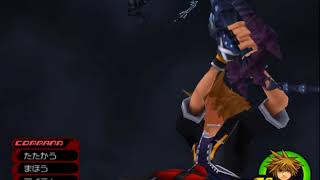 {PS2} (Berserk Charge Strat) KH2FM Data Roxas Level 1 Critical Mode Speedrun