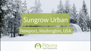 Sungrow Urban in Winter – Newport, Washington, USA – Planta Greenhouses