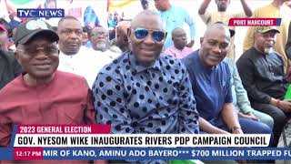 Gov. Nyesom Wike Distances Rivers PDP From Atiku Campaign