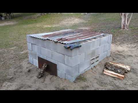 How to build a cinder block smoker How to build a cinder block smoker