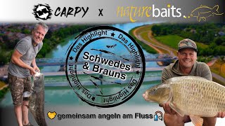 🎶💣 Brauns & Schwedes angeln | DAS Highlight 2023 | Flusskarpfen in Frankreich