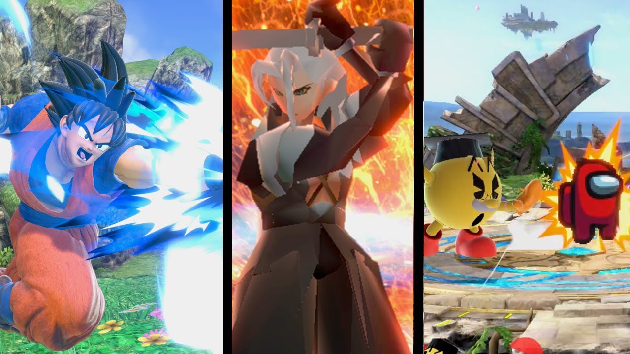 Top 5 Modded Skins In Smash Ultimate Mod Showcase Super Smash Bros