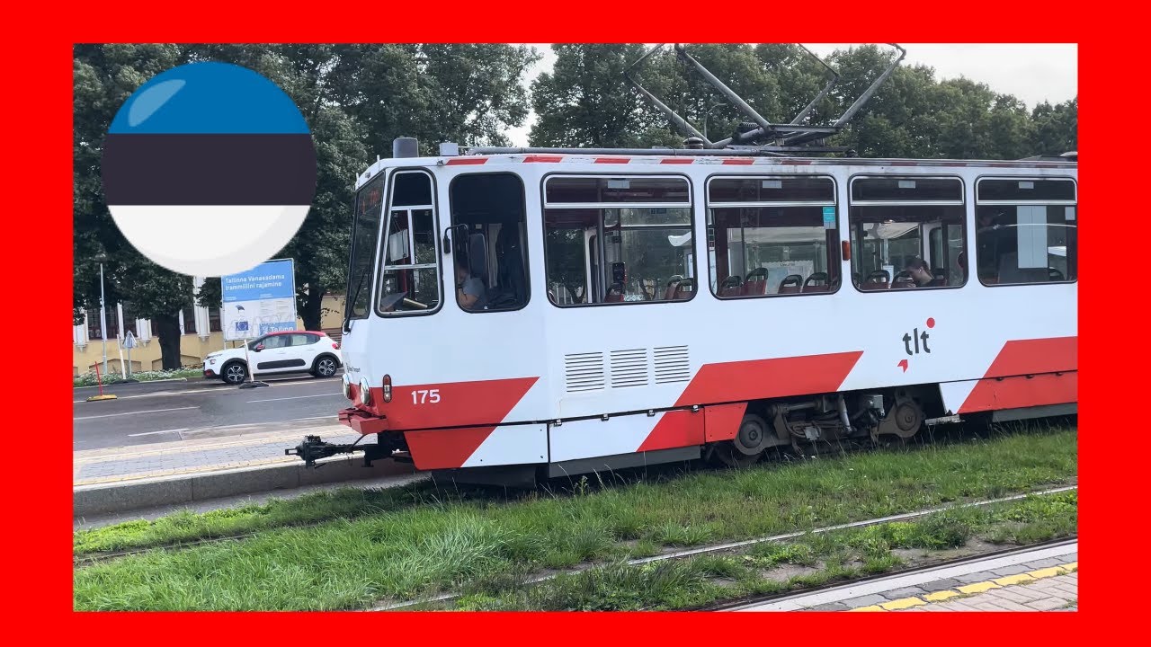 Trammiliiklus Tallinnas Tallinn Tram Video 8 8 2023, 8 29 58 AM - YouTube