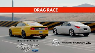 Ford Mustang vs Nissan fairlady z33