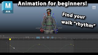 Animating your first walk cycle - Part 4: Smoothing motion with splines