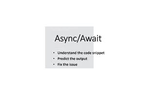 JavaScript Exercise 3: ASYNC/AWAIT - JavaScript Tutorial