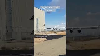 Biggest Aircraft Ever #stratolaunch #aviation #airplanes #aircraft #viral #viralshorts #mojave