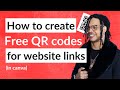 How to Create QR Code for Website Links FREE (in canva)
