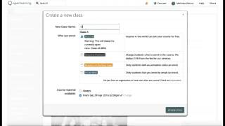 Creating Classes