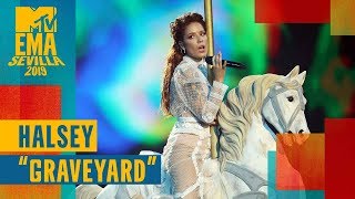 Halsey  – “Graveyard” (LIVE) | MTV EMA 2019