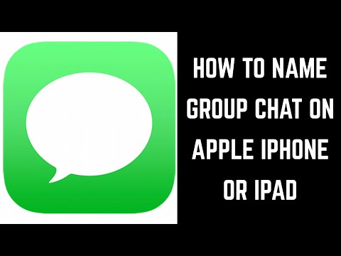 How to Name Group Chat on iPhone or iPad How to Name Group Chat on iPhone or iPad