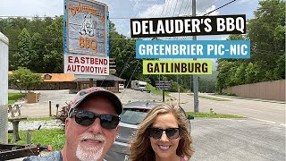 Gatlinburg's DELAUDER'S BARBECUE review! The Great Smoky Mountains!