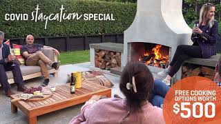 $500 Covid Staycation Special with Flare Outdoor Fires