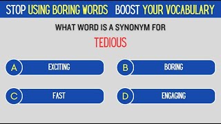 Want to Sound SMARTER? Learn These Surprising Synonyms Now!