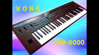 Playing the Korg DW-8000 - Carlo Mezzanotte