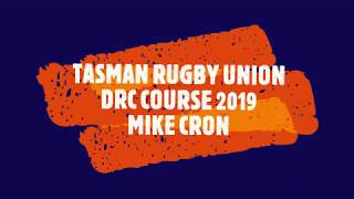 TRU Developing Rugby Coaches Course 2019 - Mike Cron