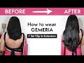 How To Wear 7 Set Clip-In Extensions | Gemeria Hair