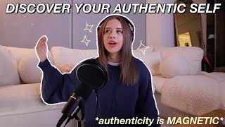 HOW TO DISCOVER YOUR AUTHENTIC SELF | the power of authenticity & not letting judgment get to you