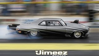 MWTS CHRIS REDDEN'S '70 NOVA RUNS 7.68@174.08 AS '63 BREAKS