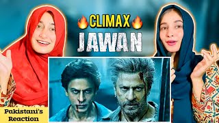 JAWAN - Climax | SRK Best Fight \u0026 Action Scene | Nayanthara, Vijay Sethupathi | PAKISTAN REACTION