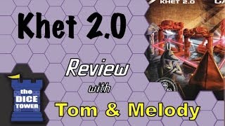 Khet 2.0: the Laser Game Review - with Tom and Melody Vasel