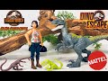 Mattel Camp Cretaceous Sammy & Velociraptor Dino Pack Review!! Dino Escape Jurassic World