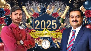 Happy New Year 2025 Video Effects HD l New Year 2025 Wishes in 5 Seconds l Credit - AllDesignCreativ