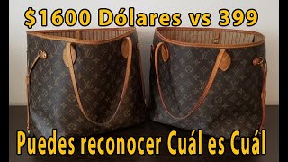 Real vs Súper réplica 1:1 Cartera Louis Vuitton INCREÍBLE