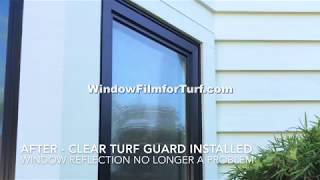 Turf Guard Window Film – Exterior Sun-Reflection Damage Protection