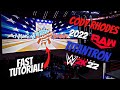 WWE 2K22: (Fast)How to Make Cody Rhodes Updated 2022 Monday Night Raw Return TITANTRON |Console & PC