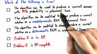 Nondeterministic Derandomization - Intro to Theoretical Computer Science