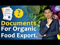 What Document required to Export Organic Food Product..??? | by Paresh Solanki