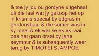 Gert Vlok Nel - Timotei sjampoe