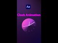 Easy Clock Animation | After Effects Tutorial