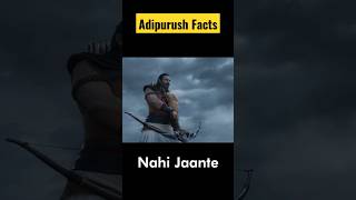 Adipurush Movie Facts #adipurush #shorts #prabhas