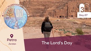 Day 27 The Lords Day 📍the Petra Byzantine Church  Exodus Pilgrimage Of Freedom  Magdala