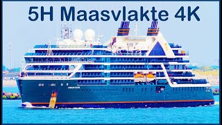 Large Ships at Maasvlakte - Rotterdam Port | Ship Spotting 4K