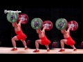 chen lijun 62kg china 145kg 150kg x152kg snatch 2015 world weightlifting championships