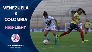 Venezuela 2-1 Colombia l Sub20 Femenino