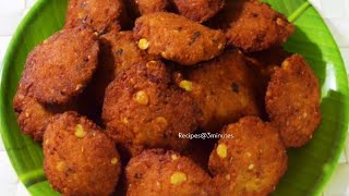 തട്ടുകട രുചിയിൽ സൂപ്പർ പരിപ്പ് വട 😋/Thattukada Style Parippu Vada/Nadan Parippu  Vada