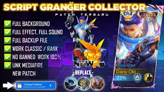 Script Skin Granger Collector - Agent Z No Password | Full Effect Voice | Patch Terbaru