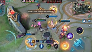 Pake Selena Musuh ketar ketir sampai dikira nge cheat || Mobile Legend