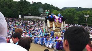 4K　新居浜太鼓祭り　2017年10月17日　山根グランド昼　角野地区