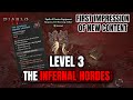 SEASON 5 NEW MECHANIC - First Impression & Rewards of Infernal Hordes - Diablo 4