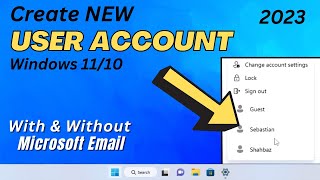 How to Create Multiple User Accounts in Windows 10/11 (2023 NEW)