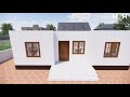 h u0026h26 2bhk budget house design 26x33 feet house design with floor plan 750 sq feet home design