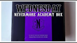 Wednesday Netflix 🖤 Nevermore Academy Box Unboxing